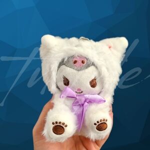 Kuromi Plush Keychain